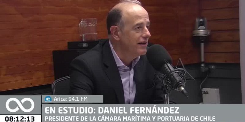 Daniel Fernández conversa sobre el régimen laboral portuario en Radio Infinita
