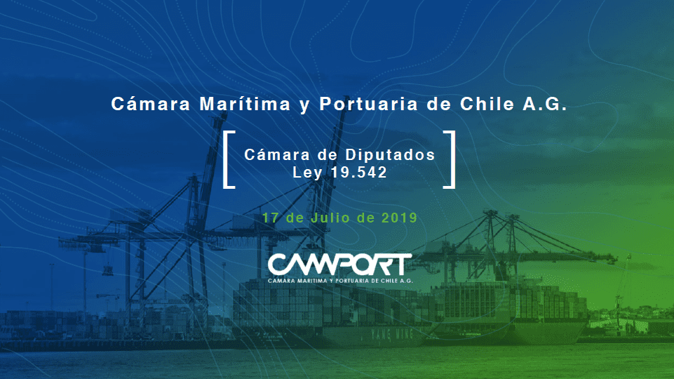 Camport presenta en Cámara de Diputados