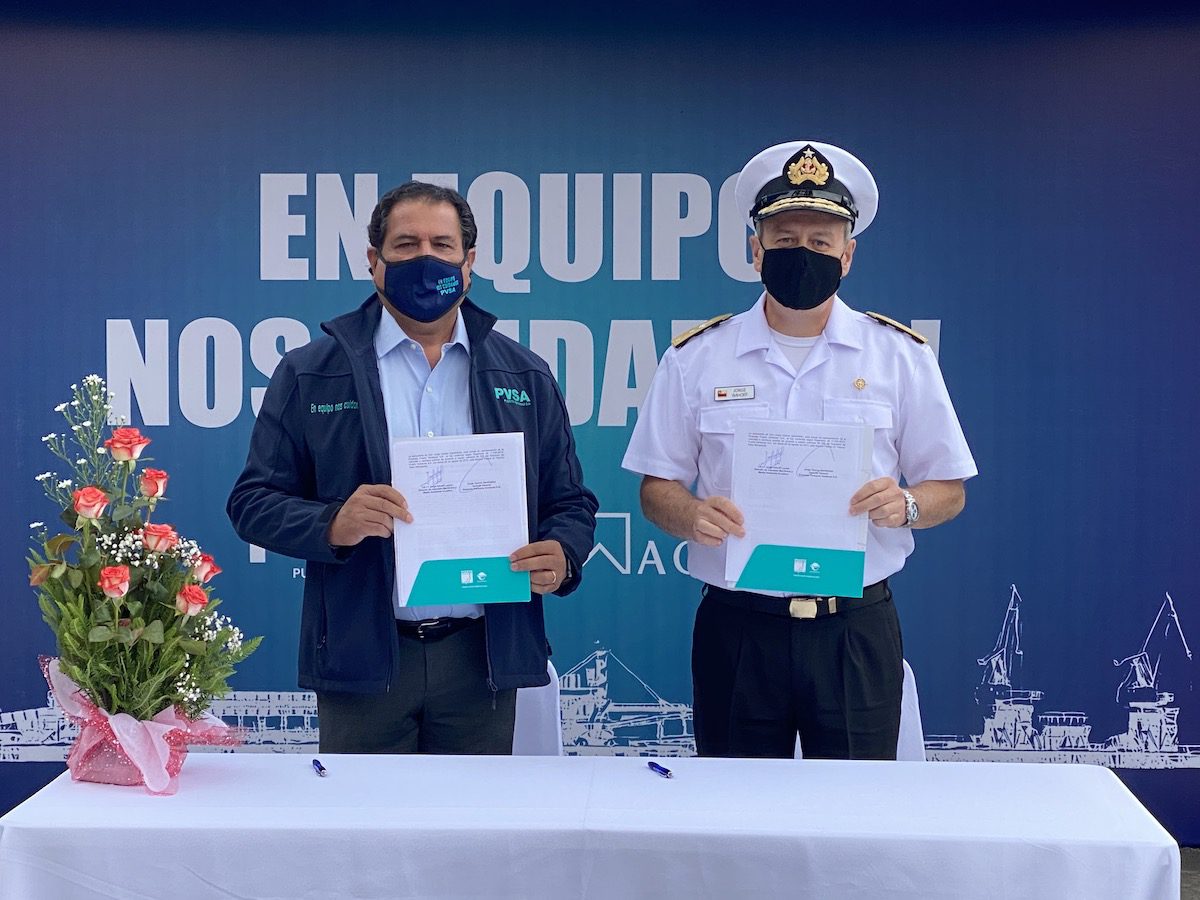 Autoridad Marítima y Puerto Ventanas firman protocolo de intercambio de información para optimizar la disponibilidad de los sitios del terminal