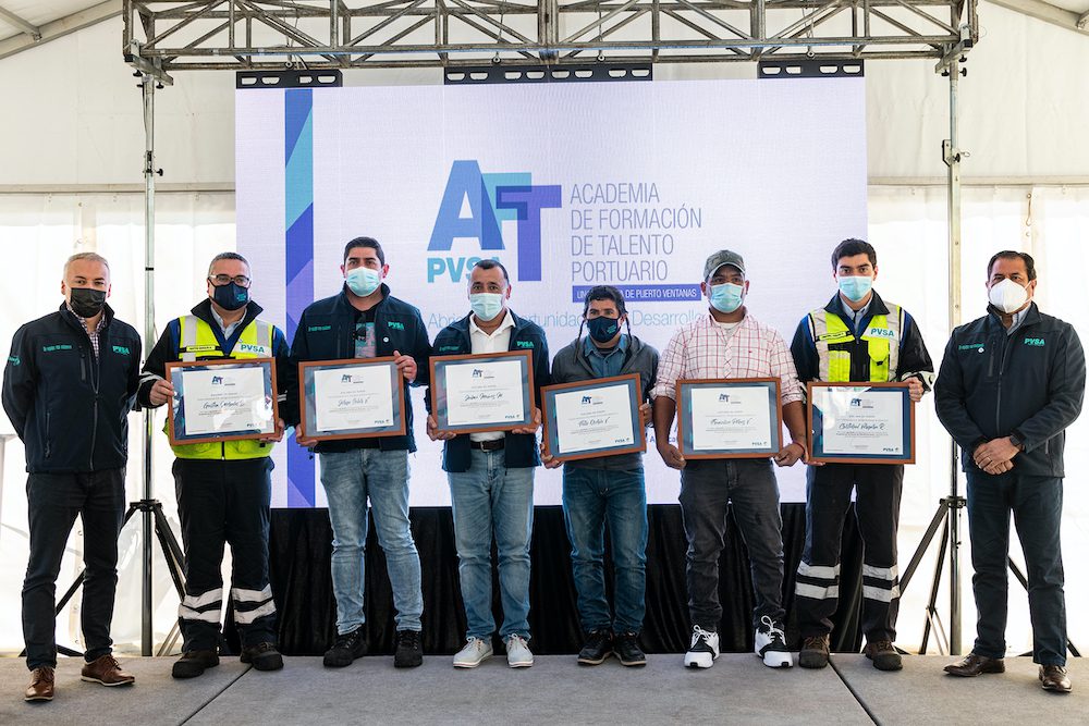 Puerto Ventanas implementa “Academia de Formación de Talento Portuario” para sus trabajadores