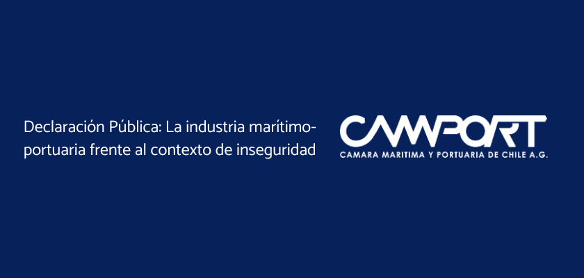 Declaración Pública: La industria marítimo-portuaria frente al contexto de inseguridad