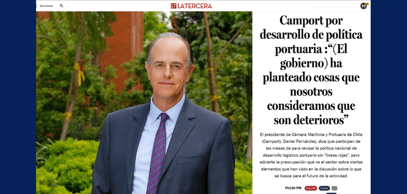 Camport por desarrollo de política portuaria :“(El gobierno) ha planteado cosas que nosotros consideramos que son deterioros”