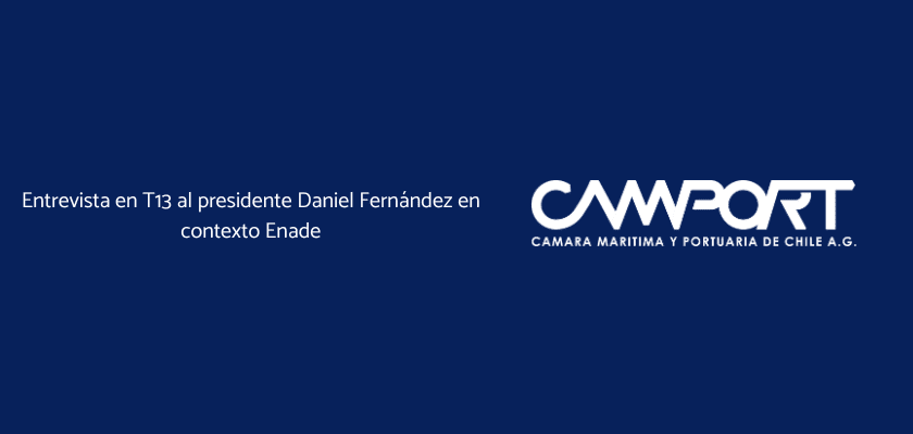 Entrevista en T13 al presidente Daniel Fernández en contexto Enade