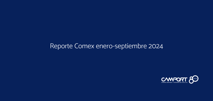 Reporte Comex periodo enero-septiembre 2024
